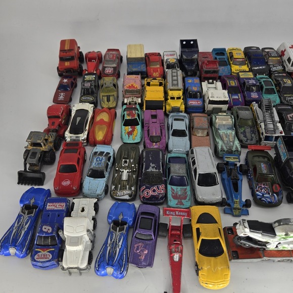 Huge Lot Of 90+ Vtg Diecast Toy Cars - Hot Wheels, Matchbox, cars - Picture 14 of 14